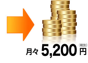 高速光ファイバーでも料金据え置き